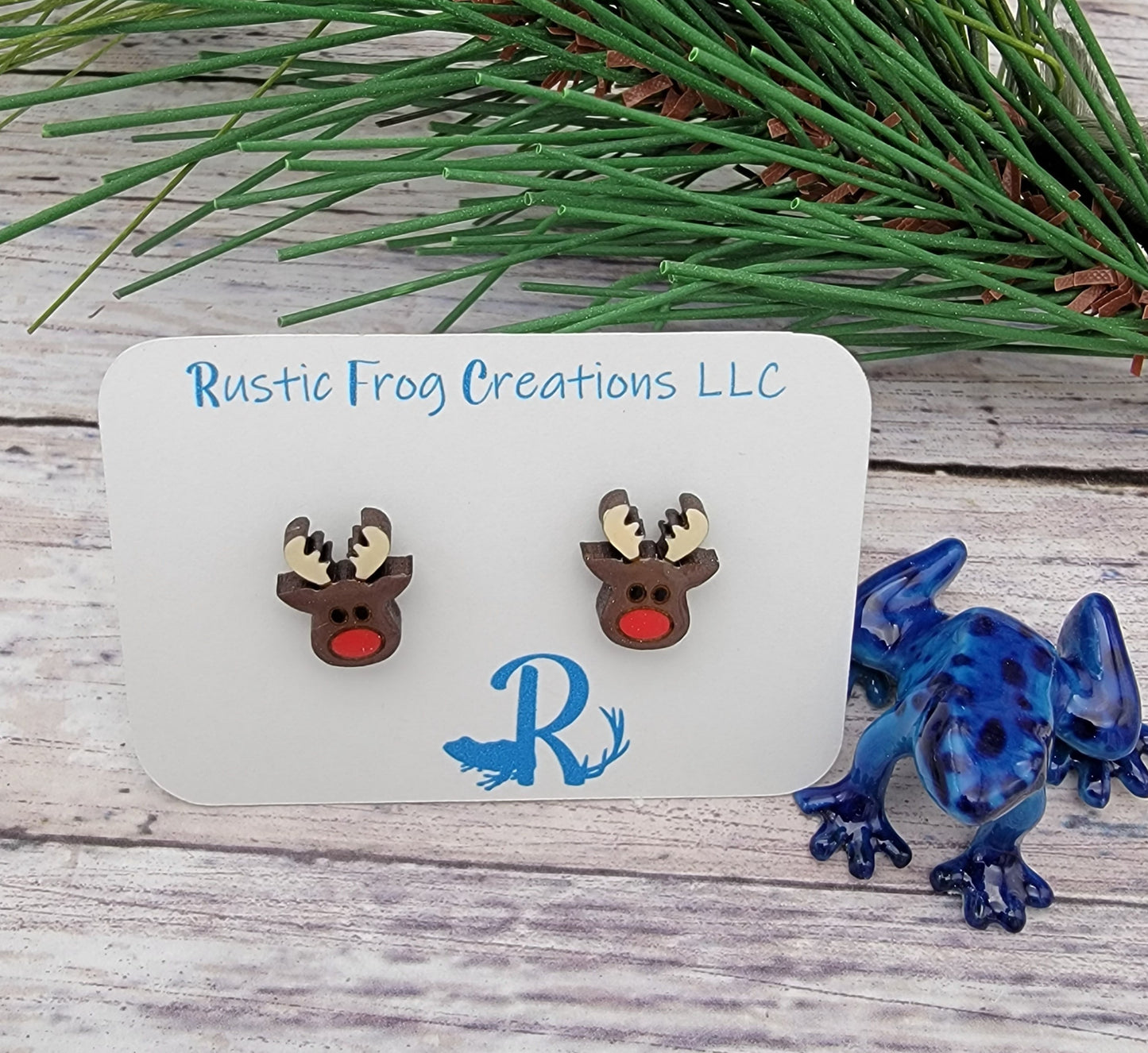 Reindeer Stud Earrings