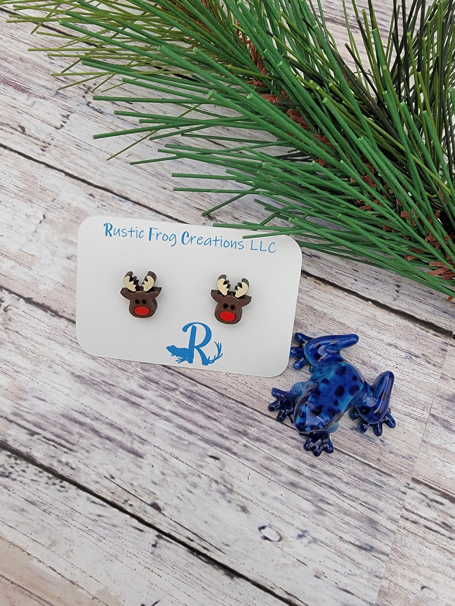 Reindeer Stud Earrings