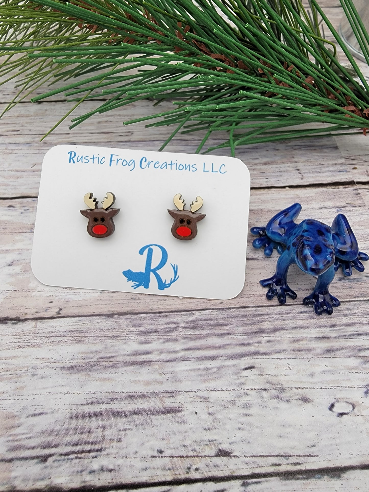 Reindeer Stud Earrings