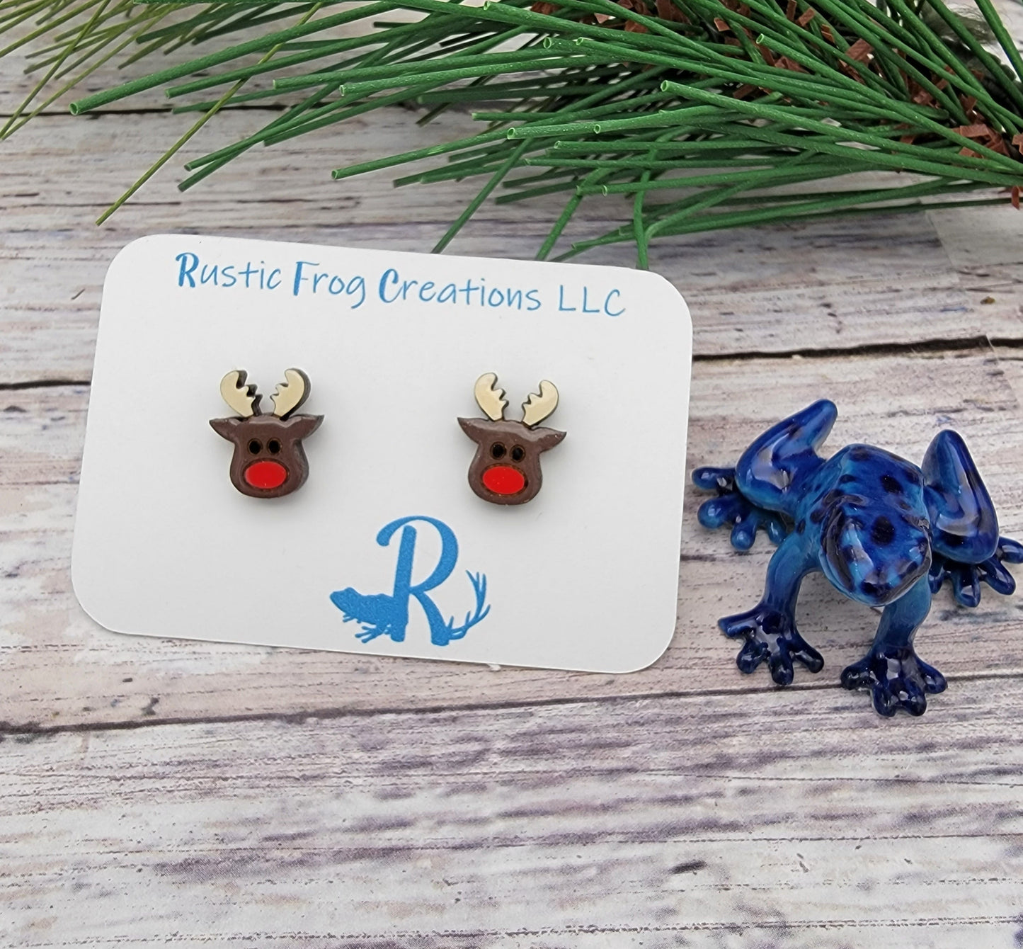 Reindeer Stud Earrings