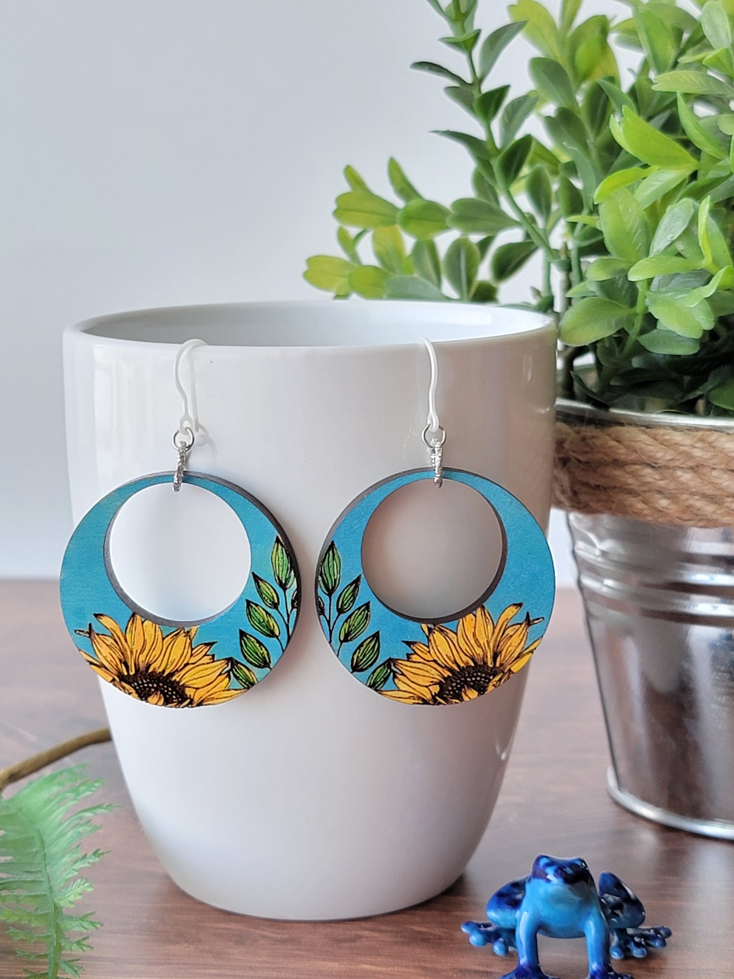 Sunflower Earrings