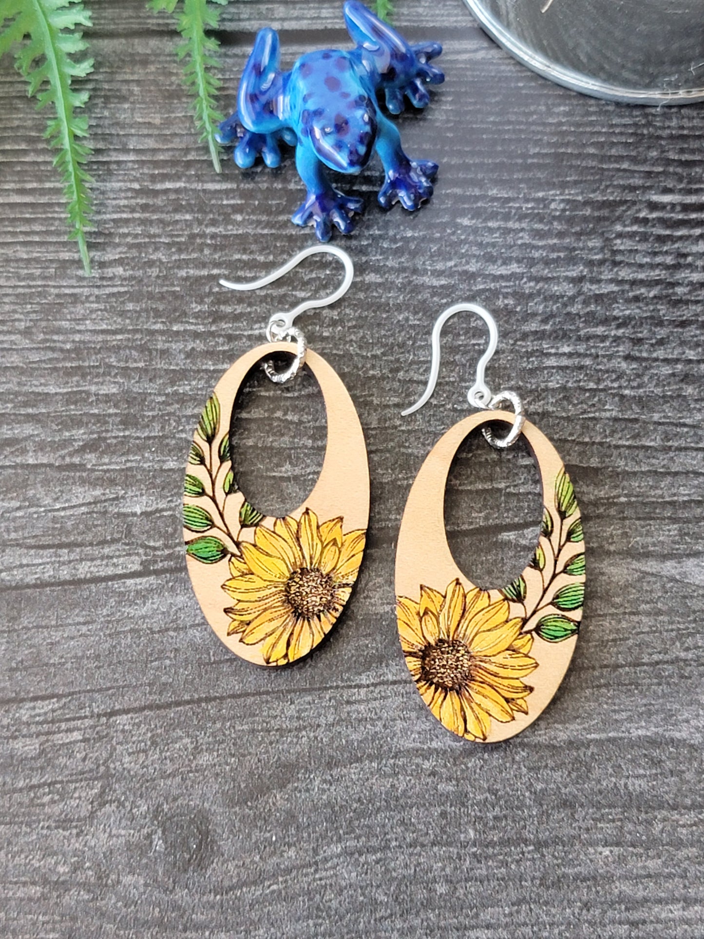 Sunflower Earrings