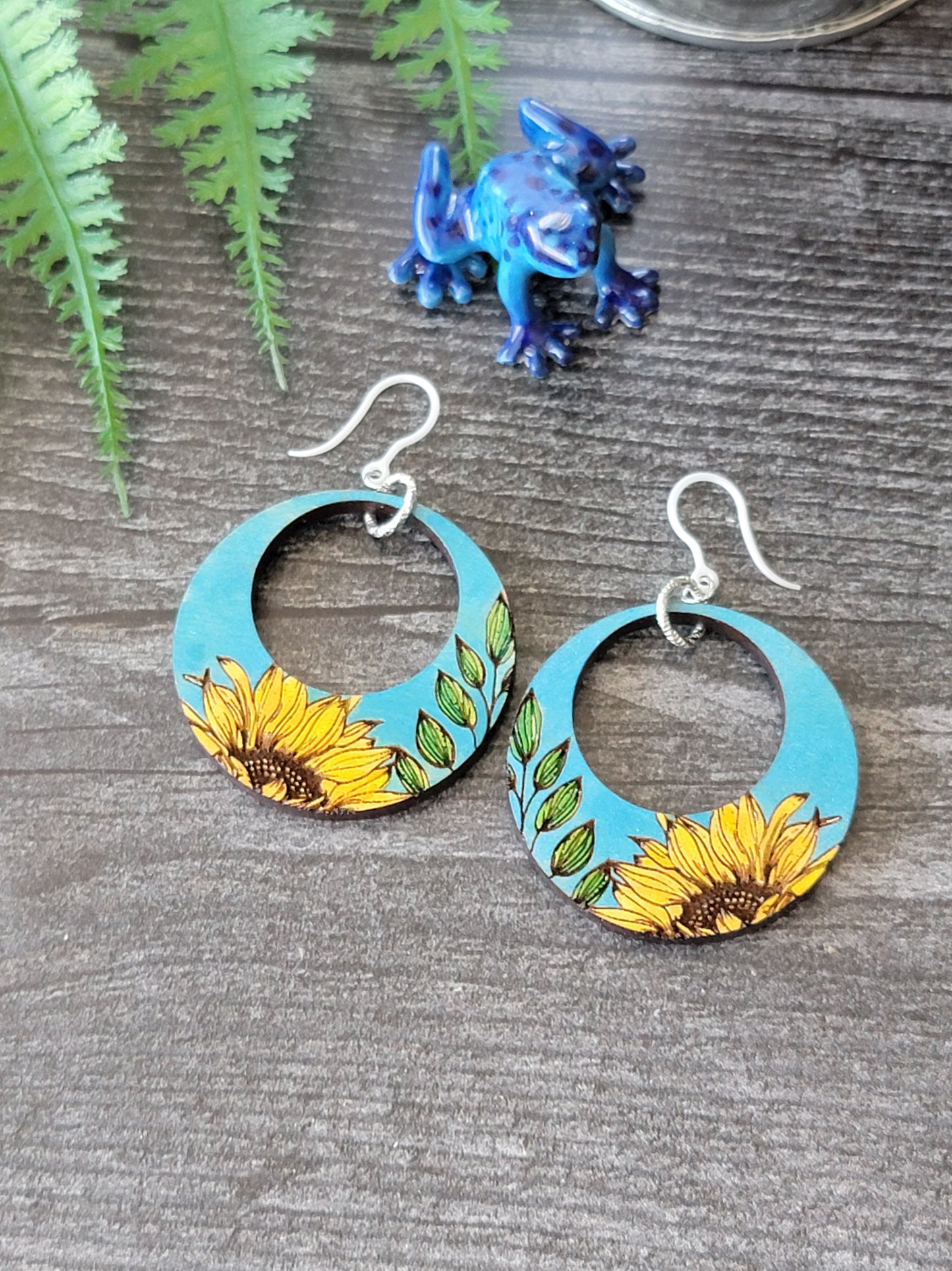 Sunflower Earrings