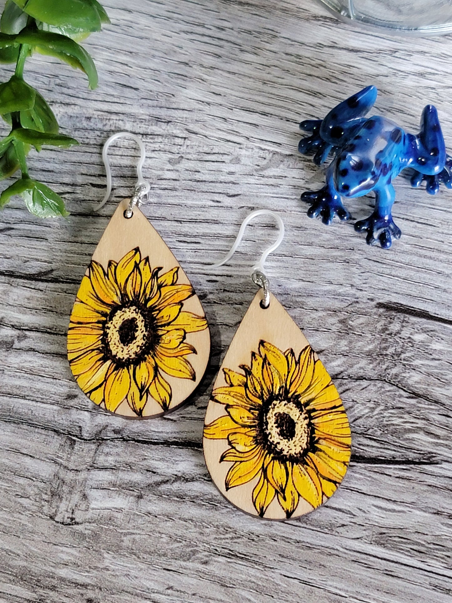 Sunflower Earrings