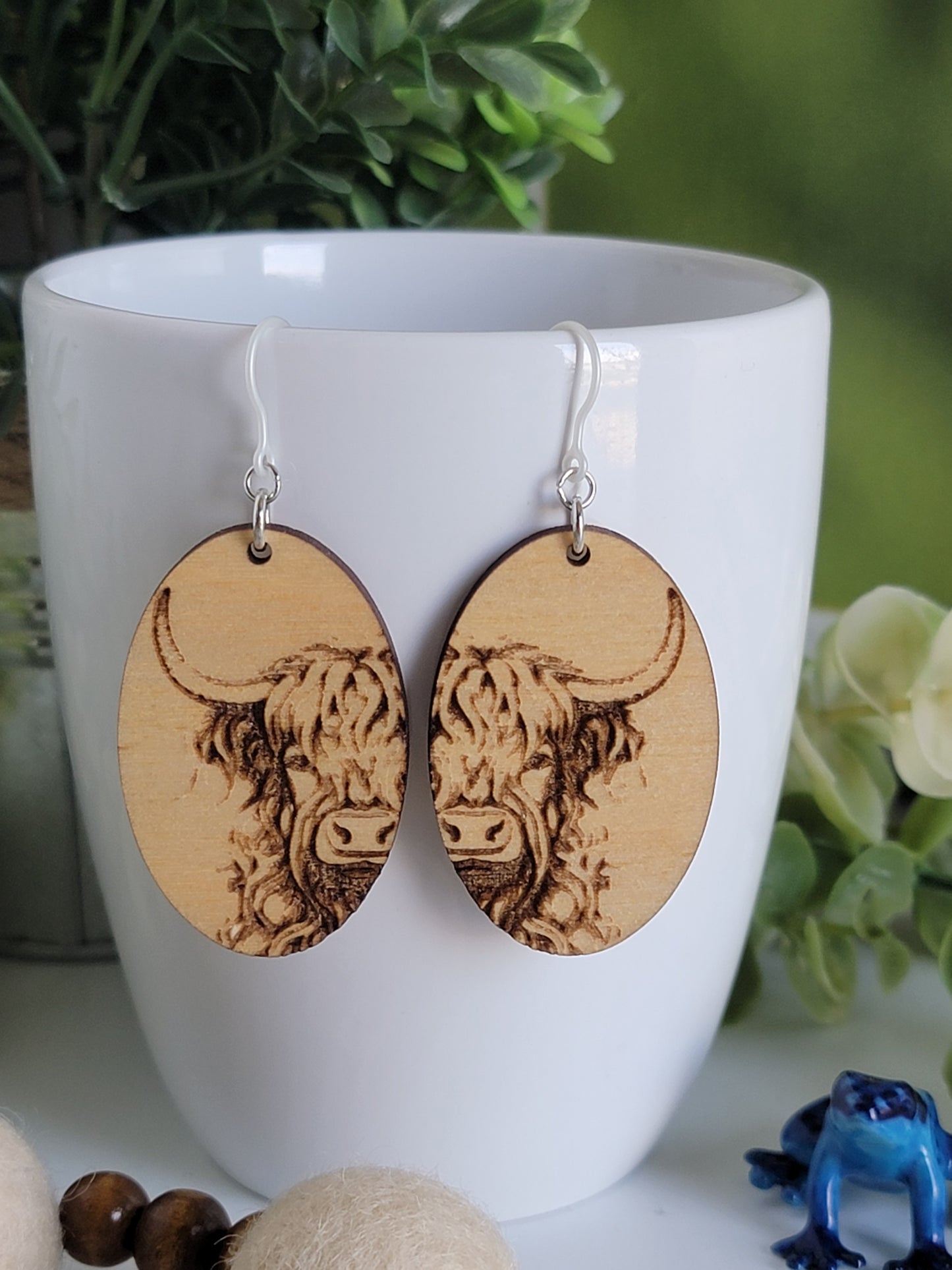 Highland Cow Earrings