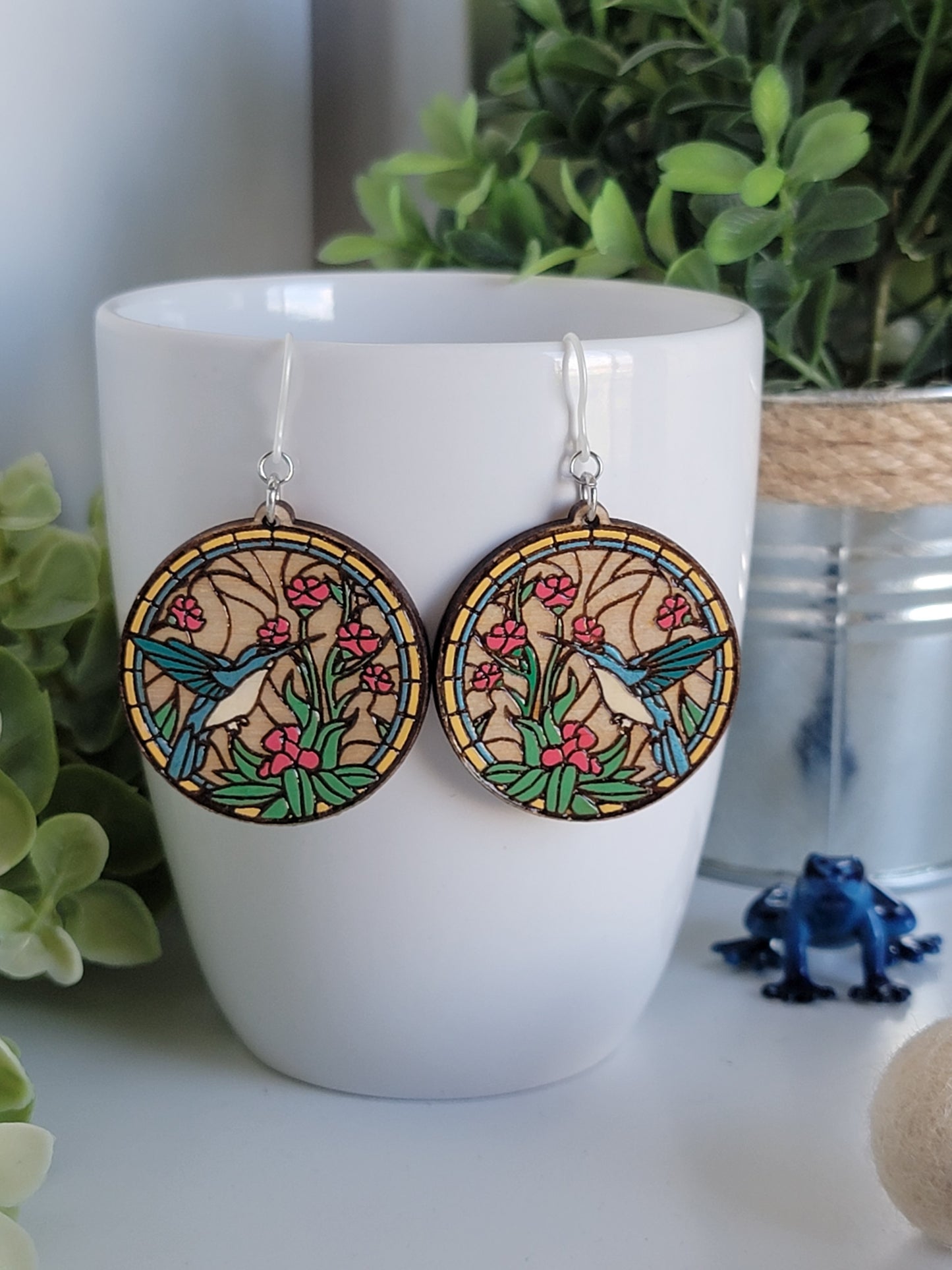 Humming Bird Earrings