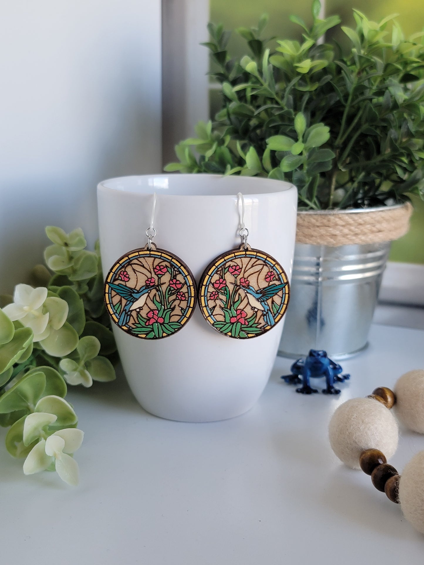 Humming Bird Earrings