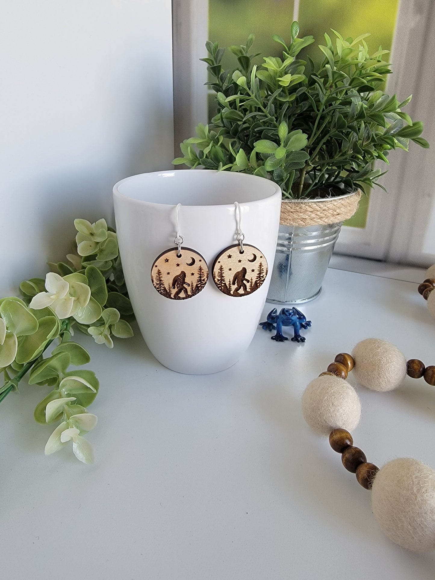 Bigfoot/ Sasquatch Earrings