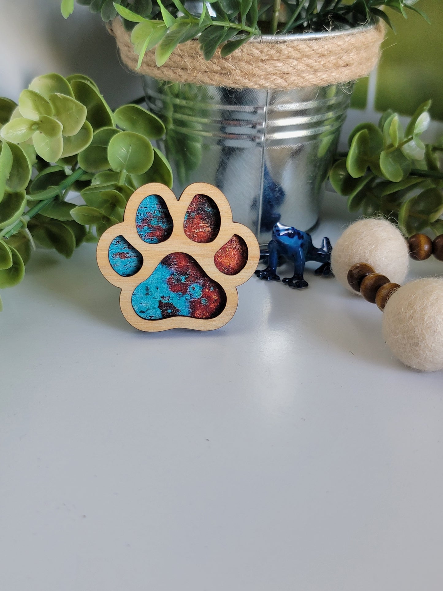 Pawprint Car Diffuser Vent Clip