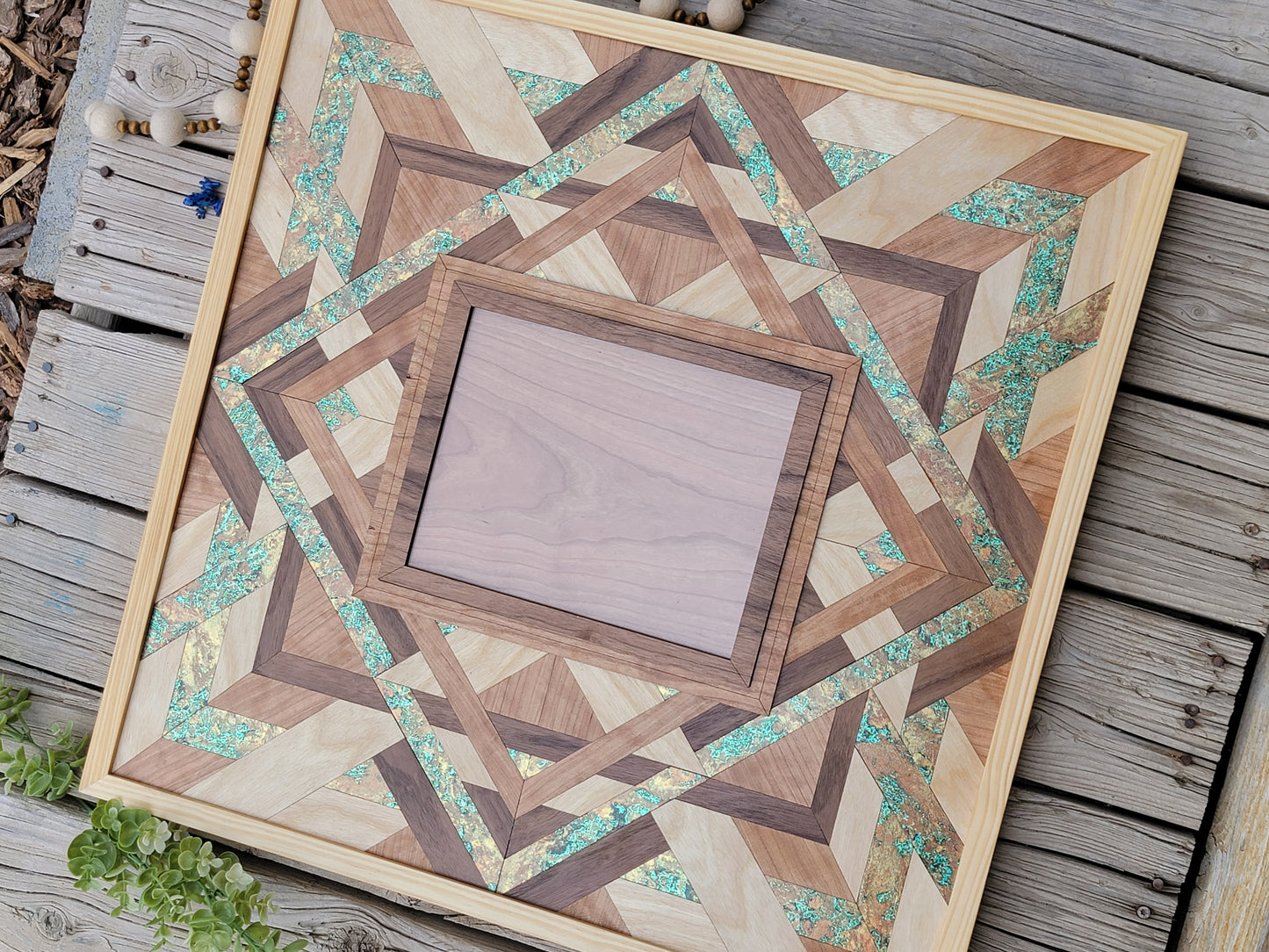 Quilted Photo Frame