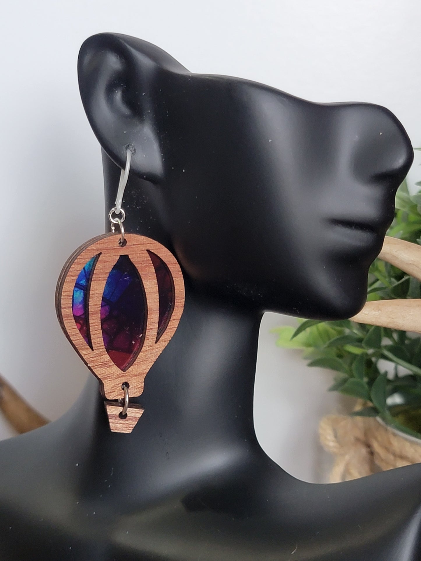 Hot Air Balloon Earrings