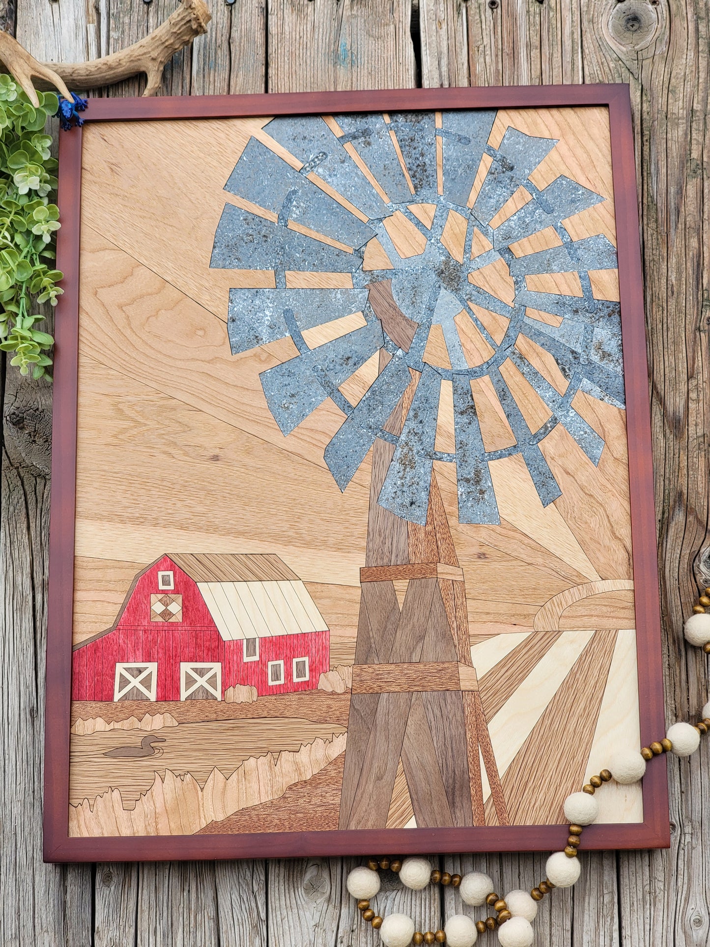 Windmill and Barn Showstopper