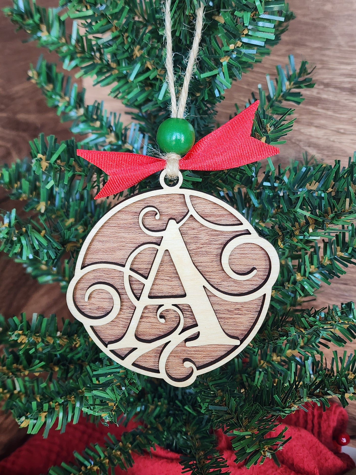 Monogram Ornaments