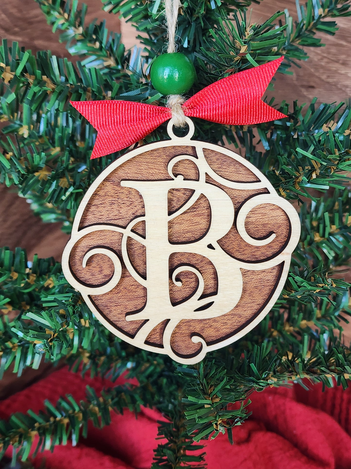 Monogram Ornaments