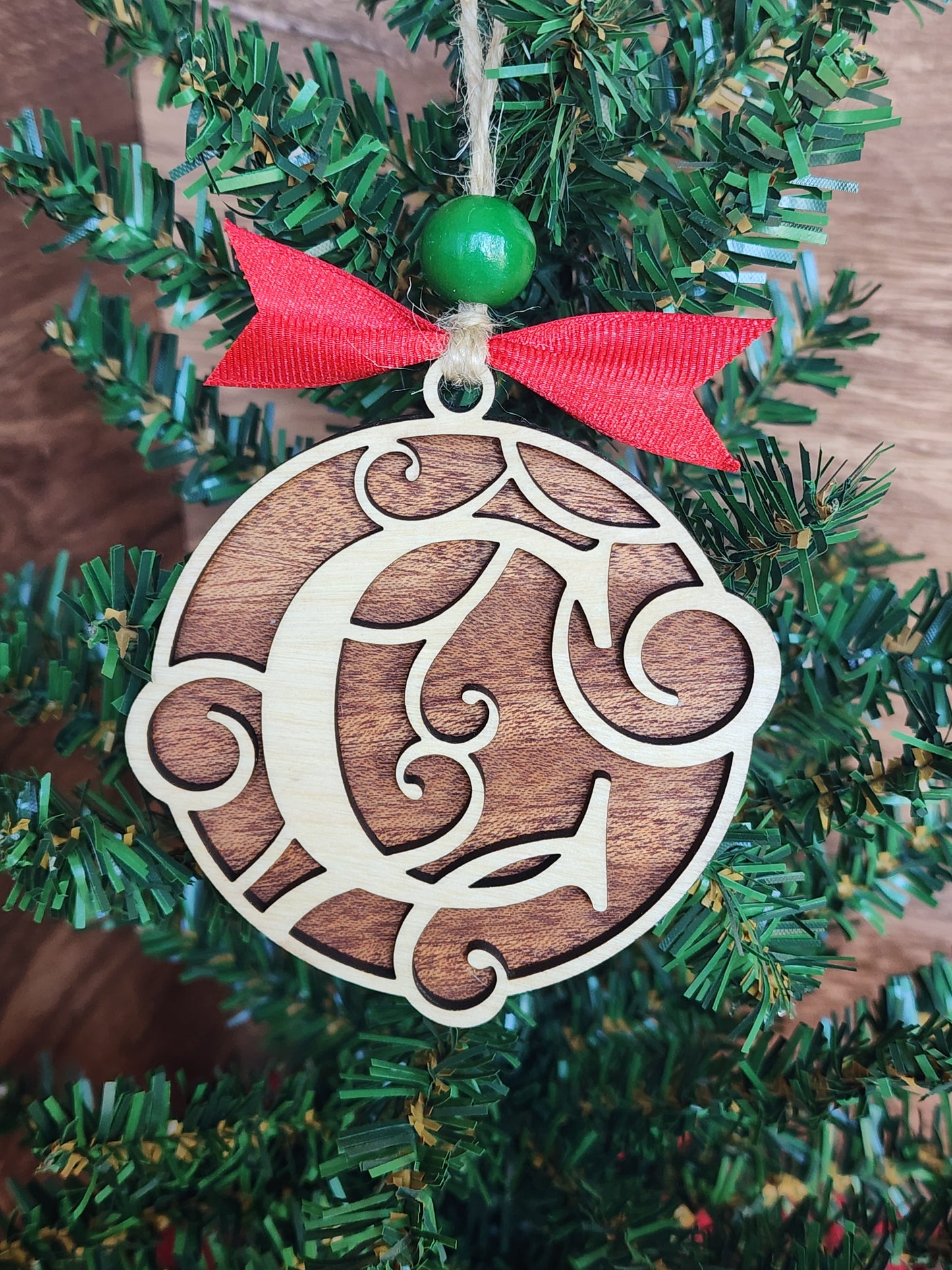 Monogram Ornaments