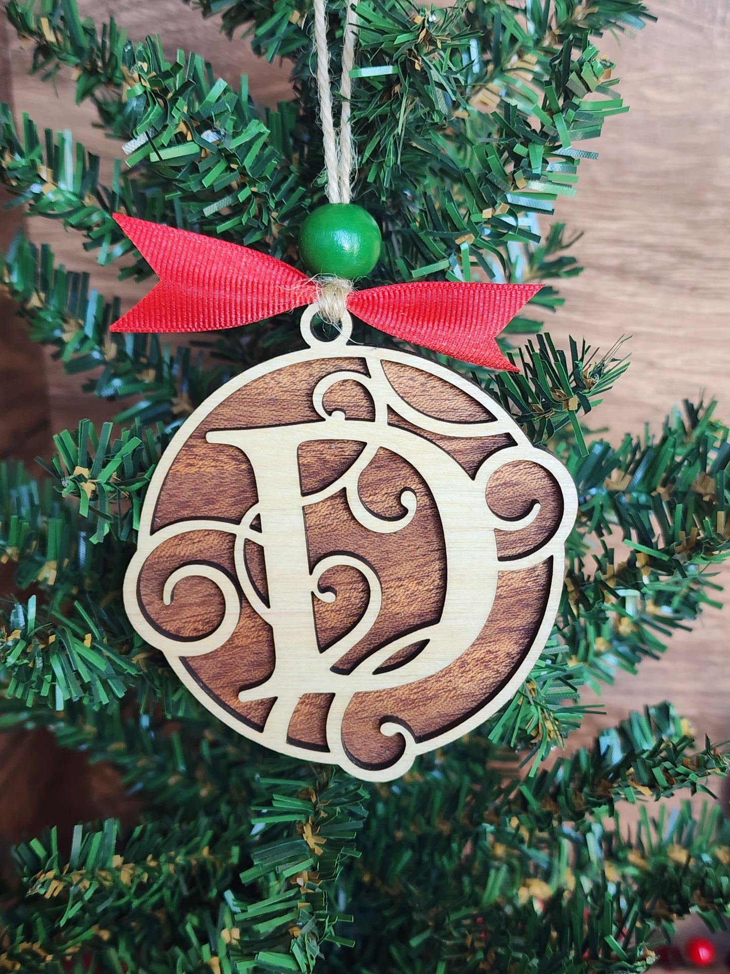 Monogram Ornaments