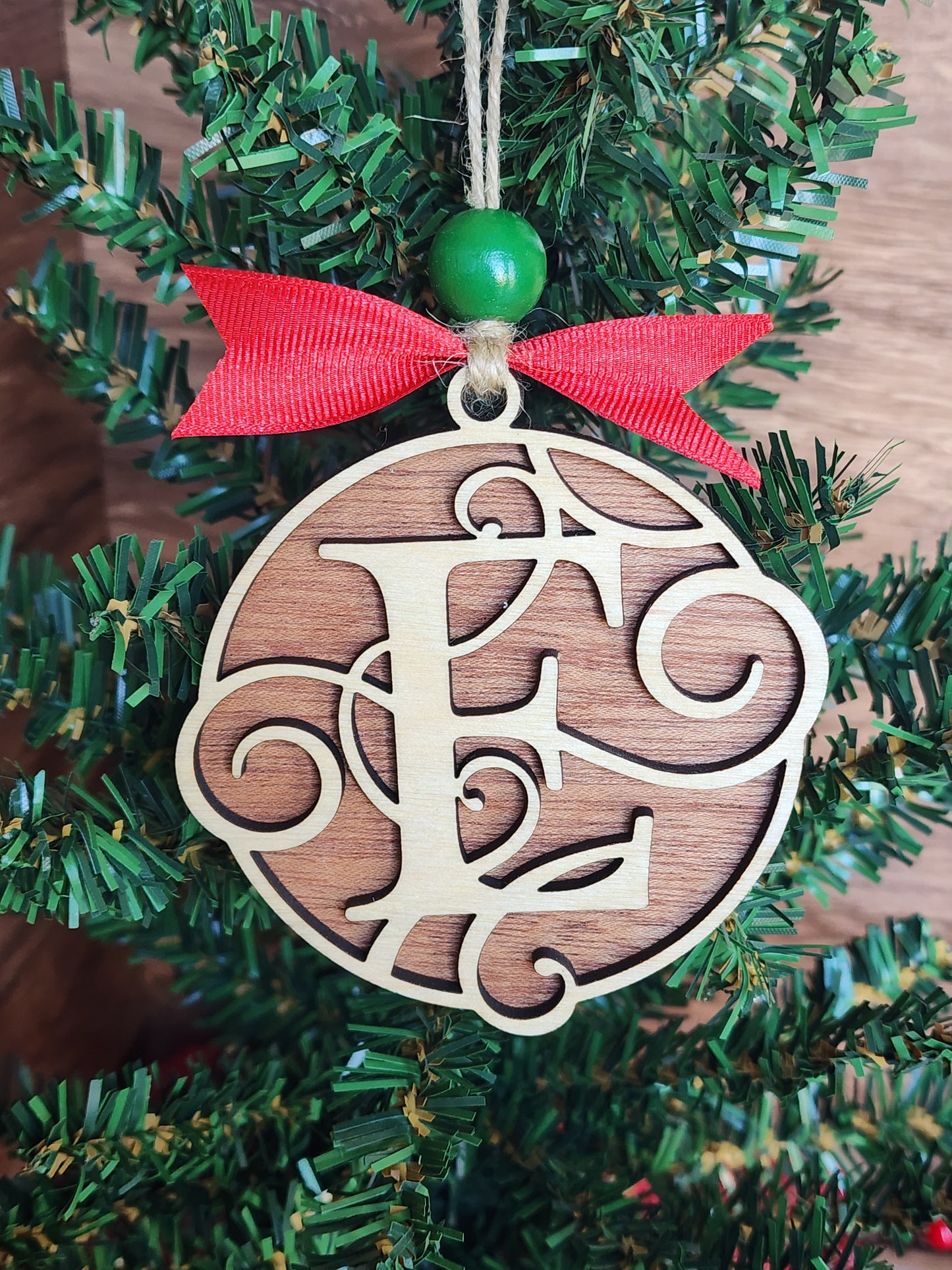 Monogram Ornaments