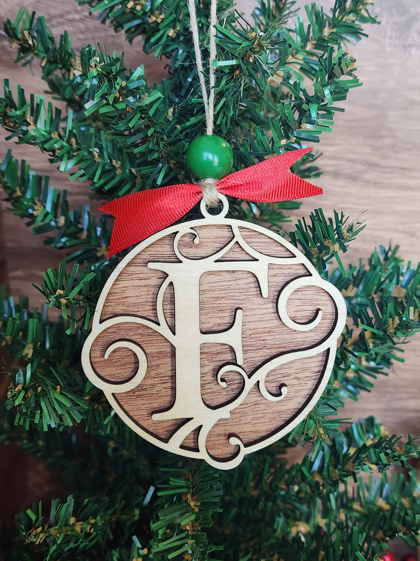 Monogram Ornaments