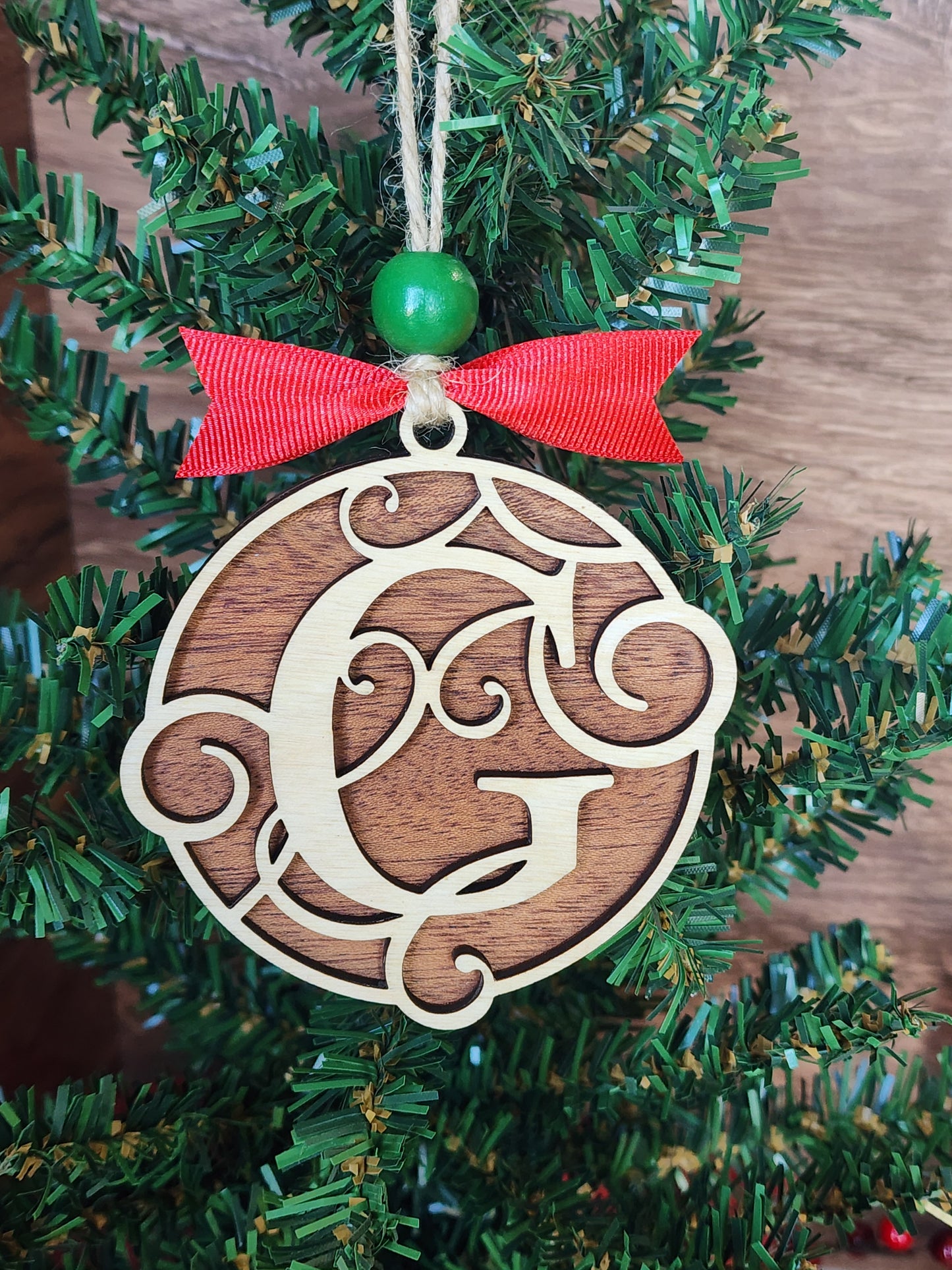 Monogram Ornaments