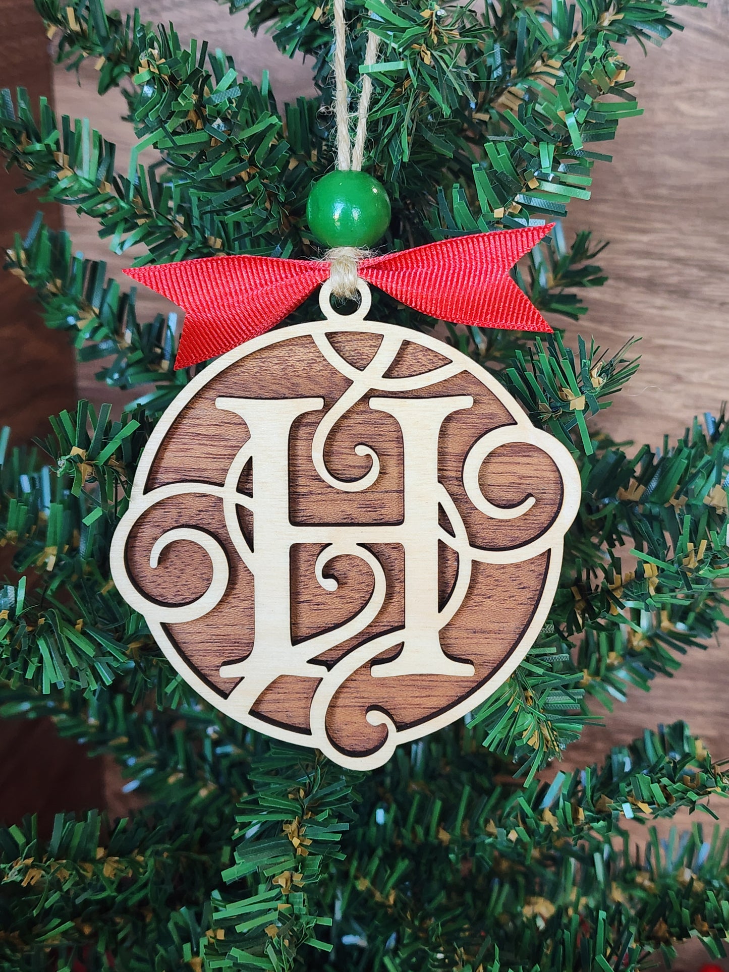 Monogram Ornaments