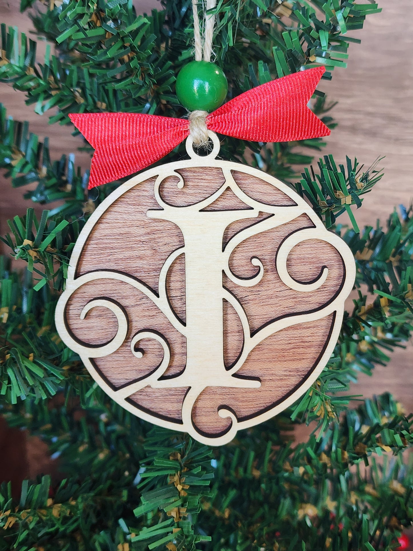 Monogram Ornaments