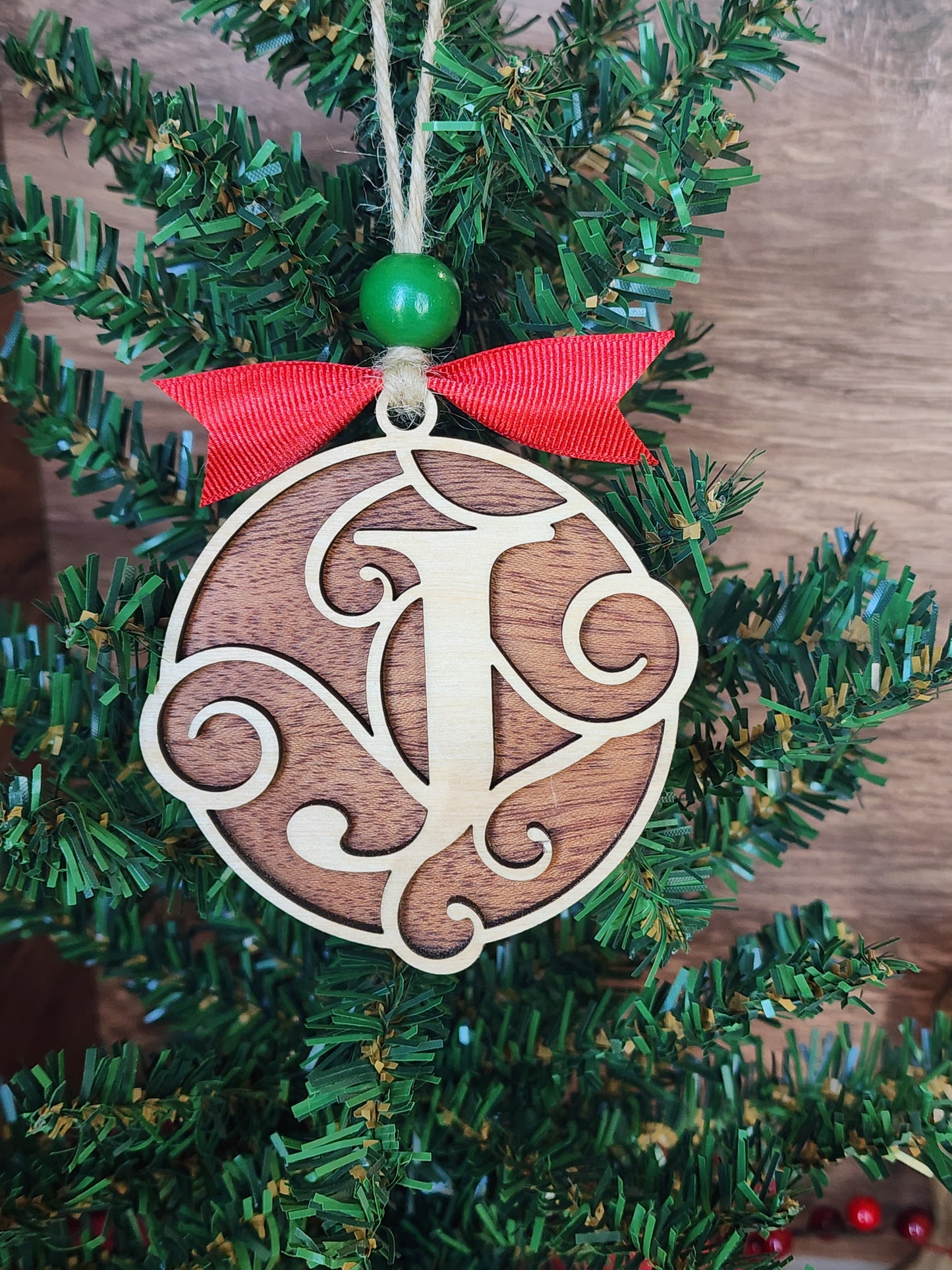 Monogram Ornaments