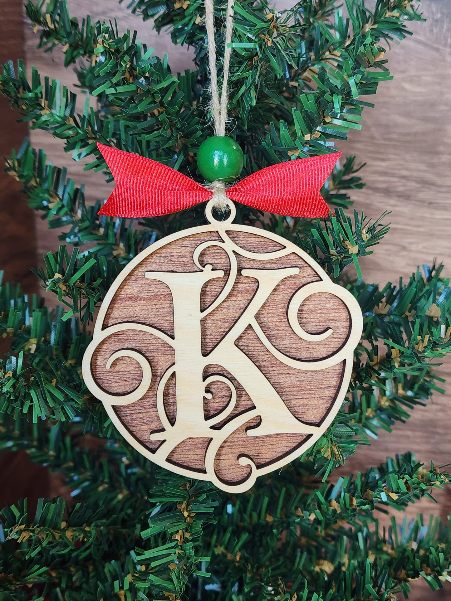 Monogram Ornaments