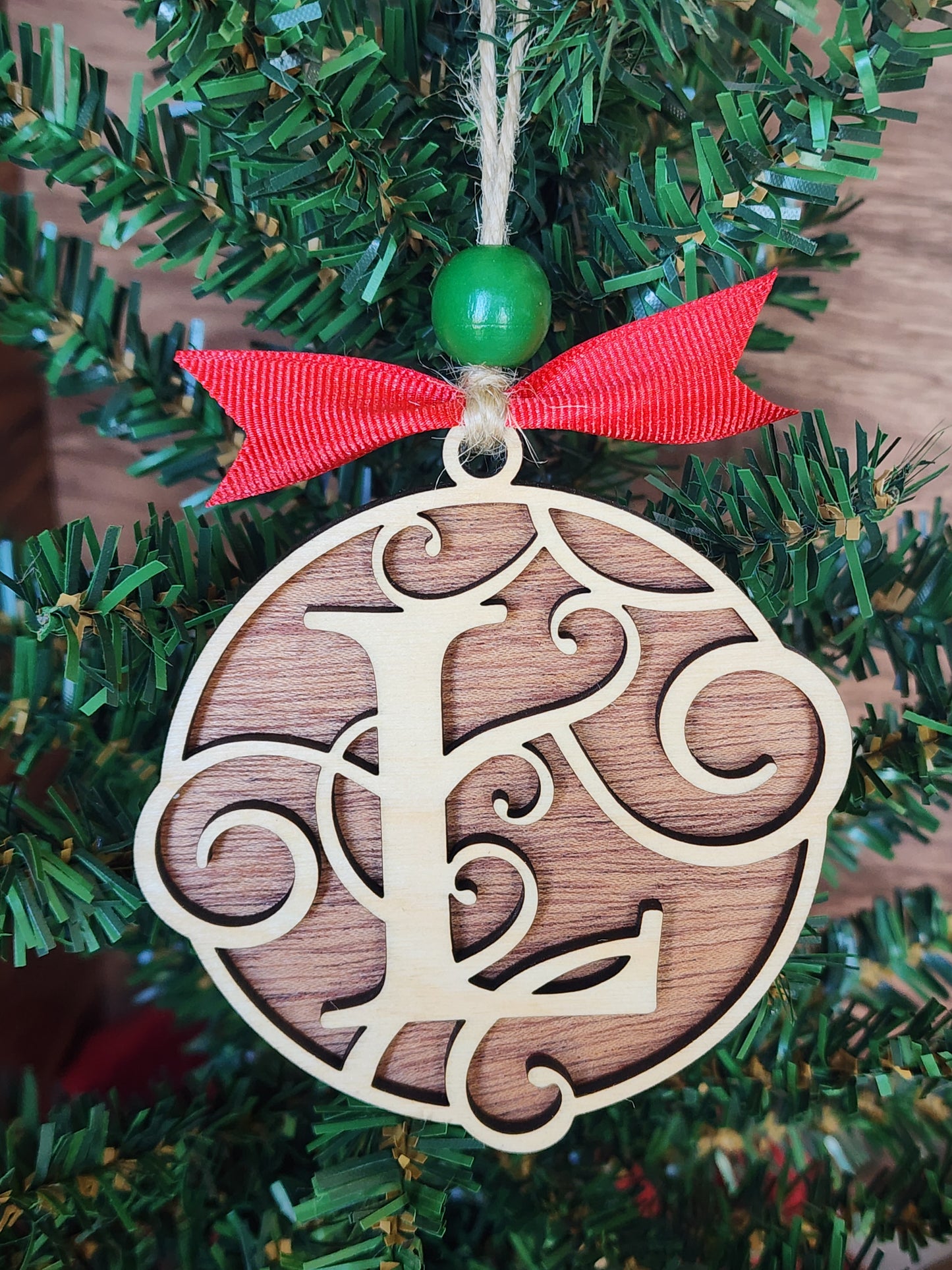 Monogram Ornaments