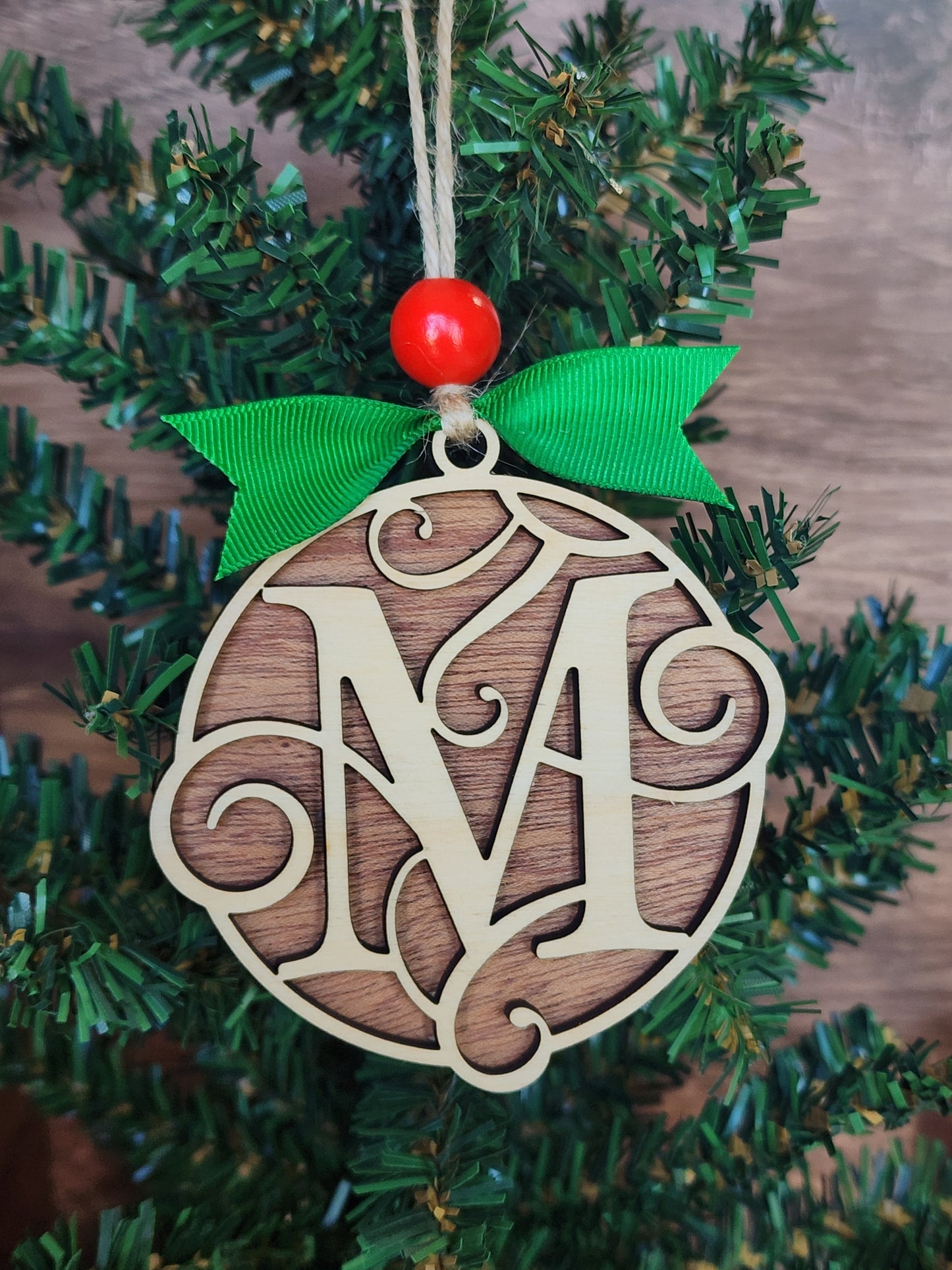 Monogram Ornaments