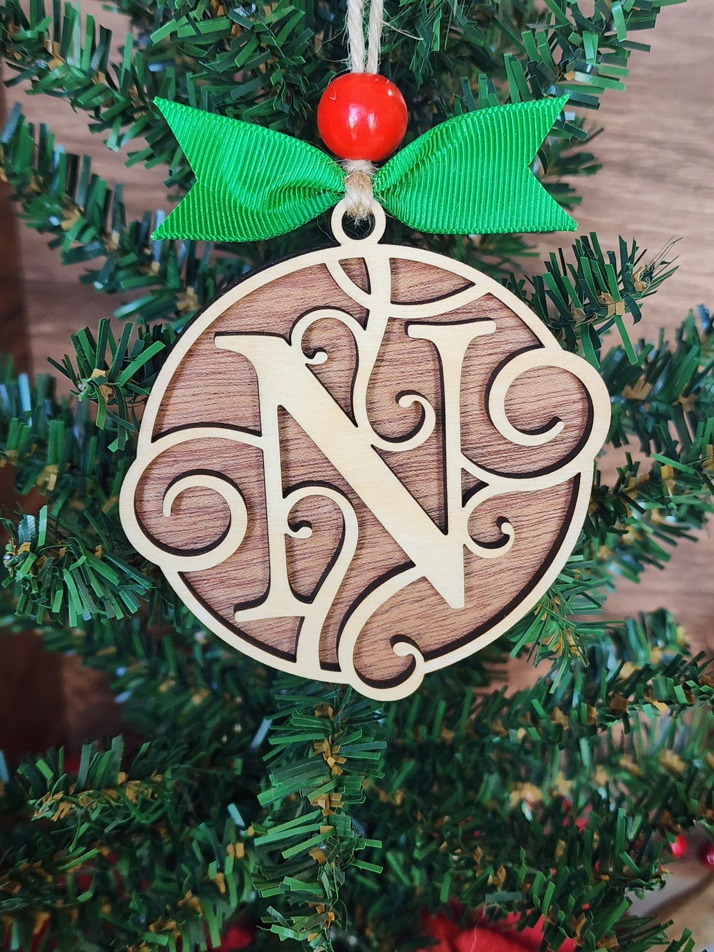 Monogram Ornaments