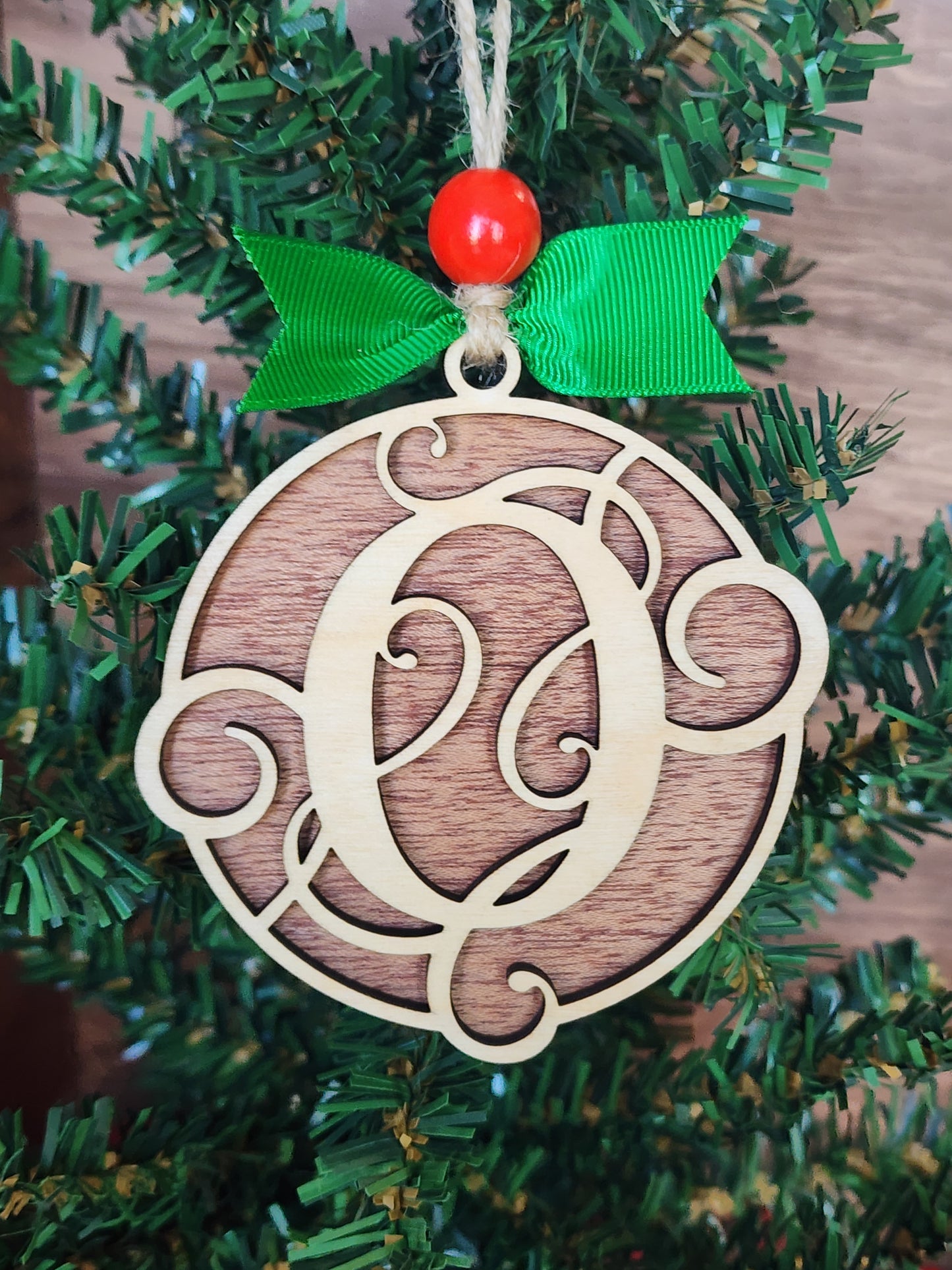 Monogram Ornaments