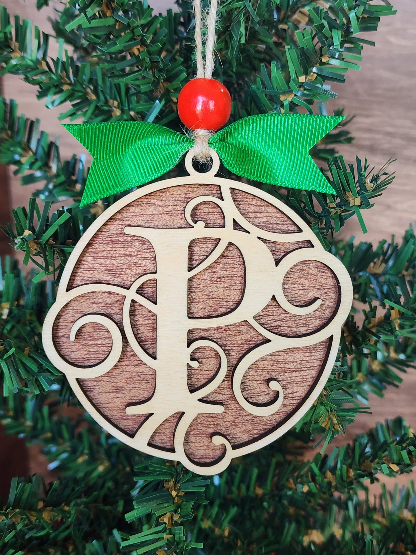 Monogram Ornaments