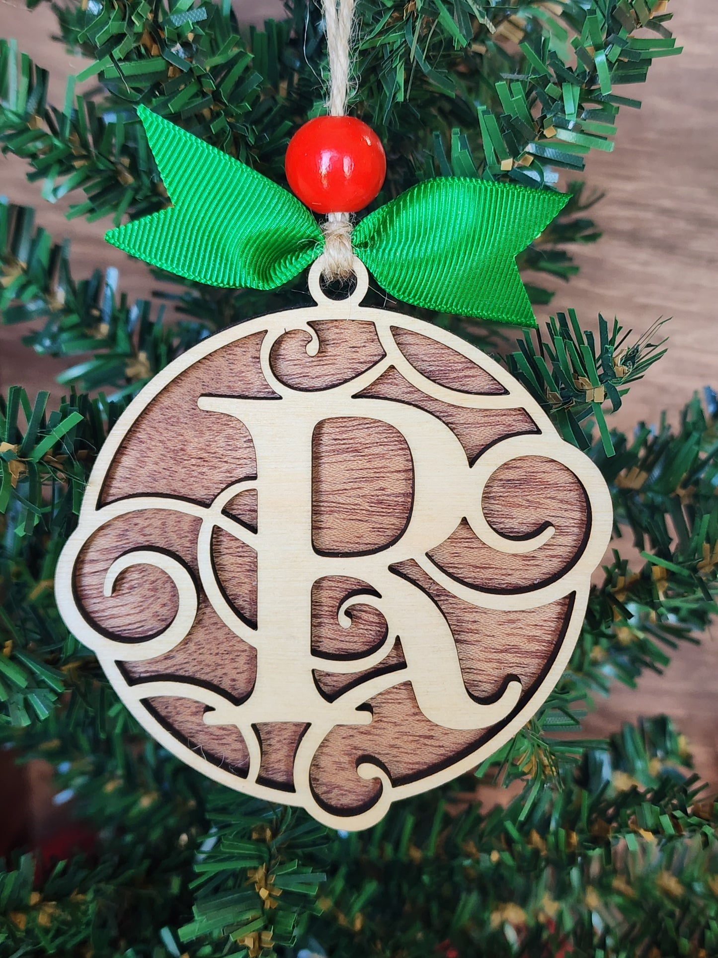 Monogram Ornaments