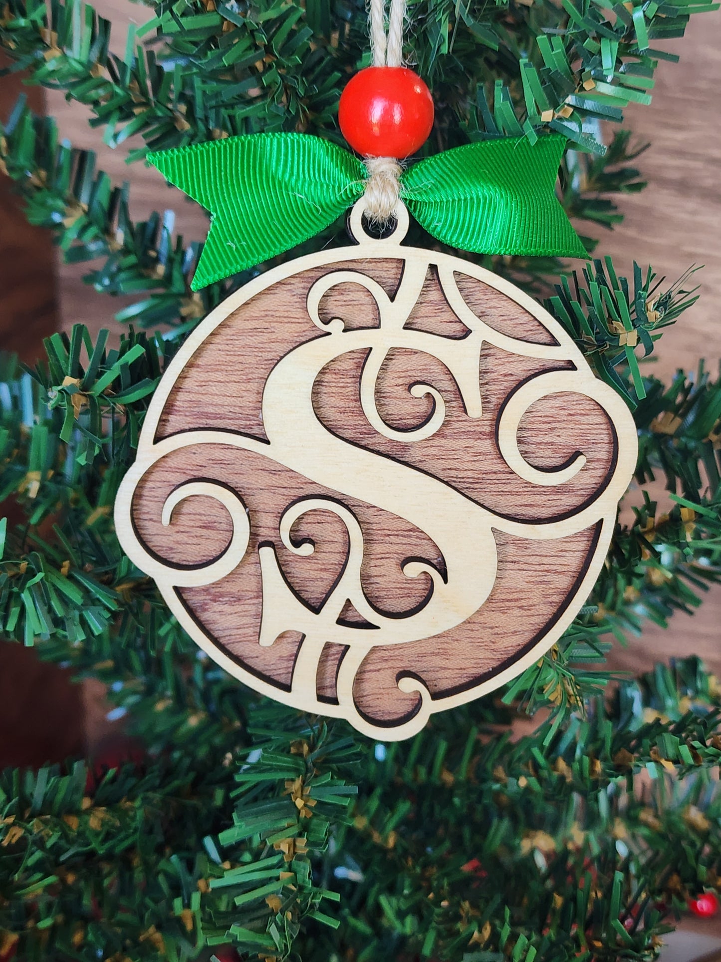 Monogram Ornaments