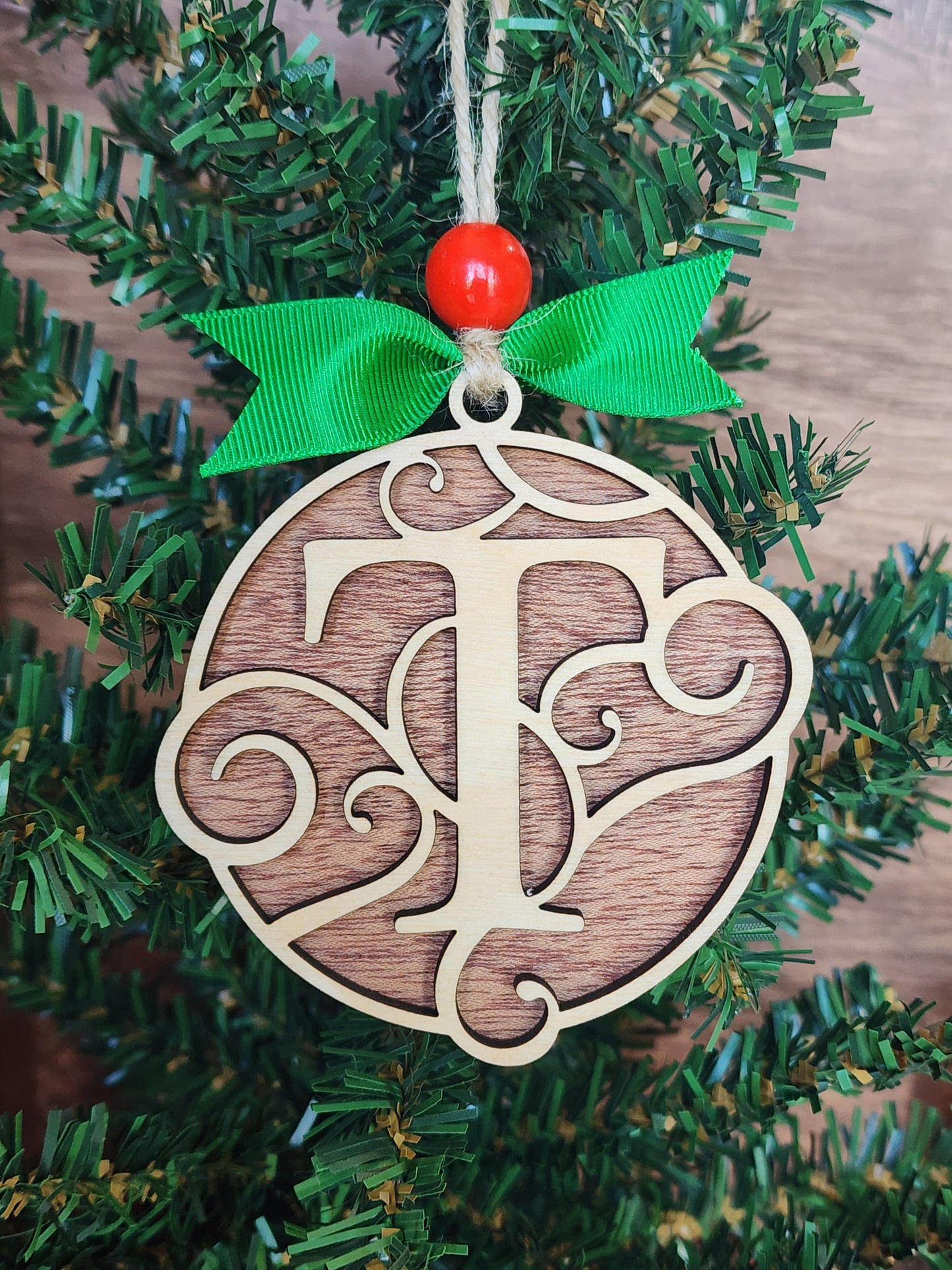 Monogram Ornaments