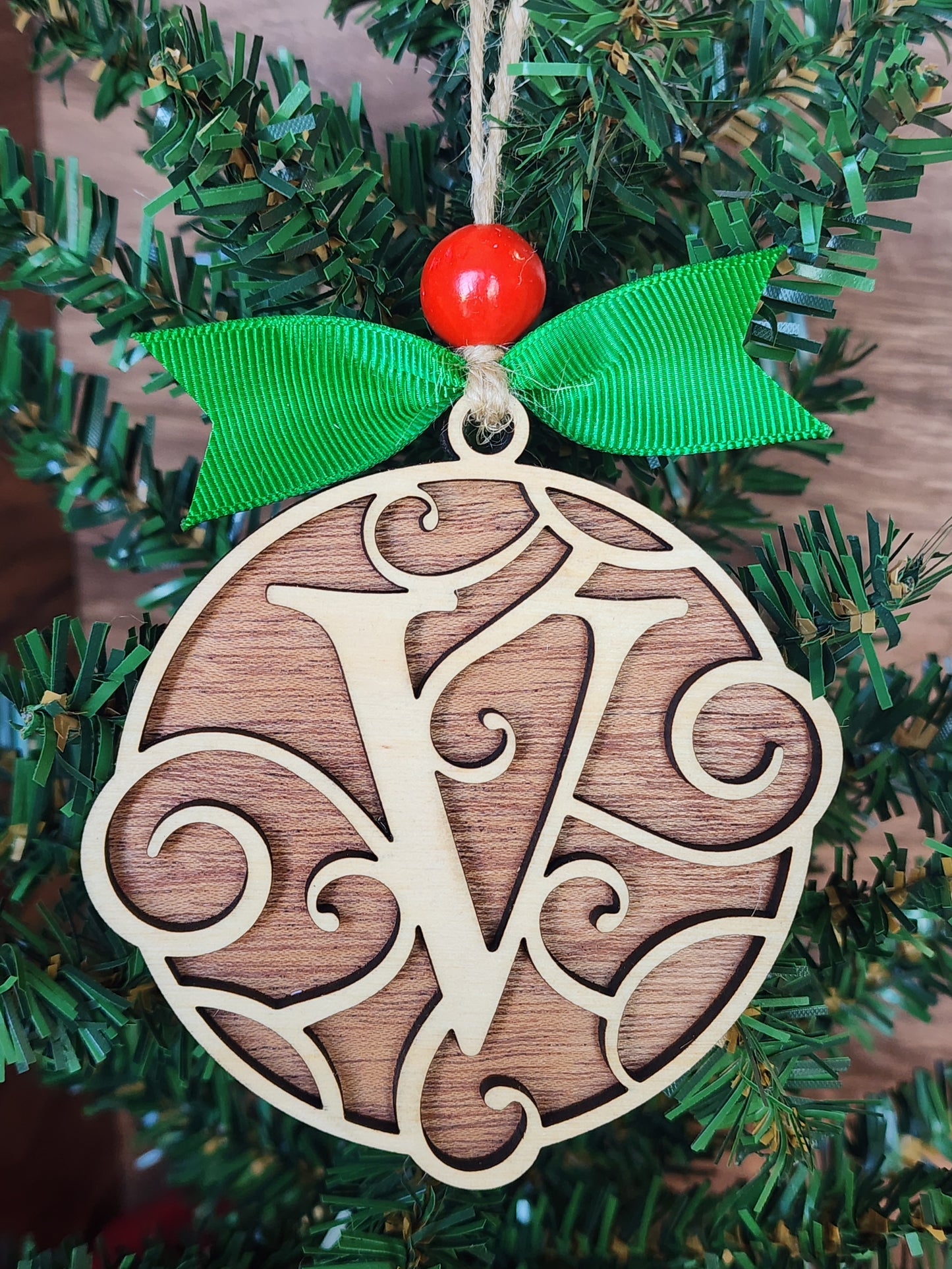 Monogram Ornaments