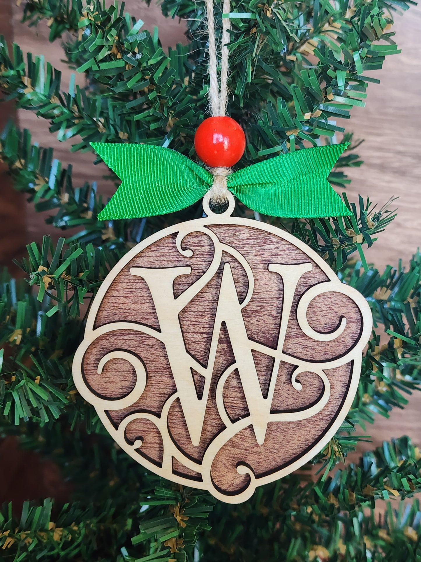 Monogram Ornaments