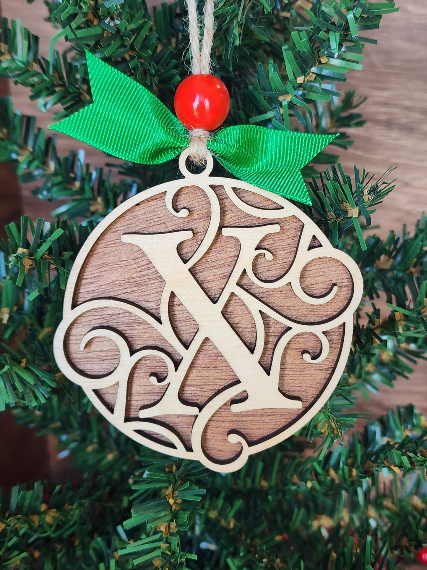 Monogram Ornaments