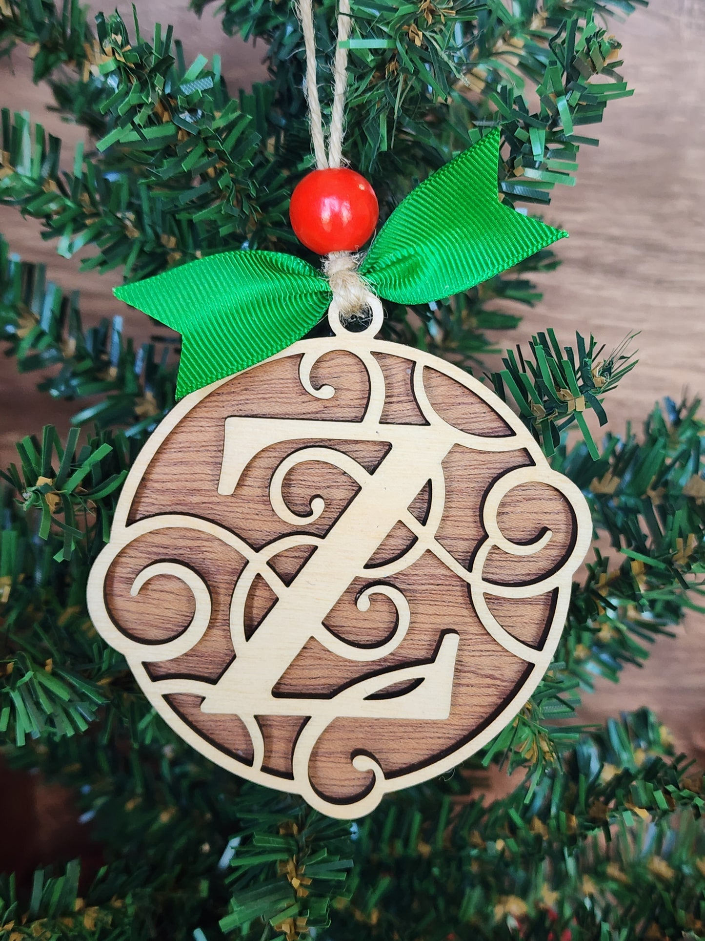 Monogram Ornaments