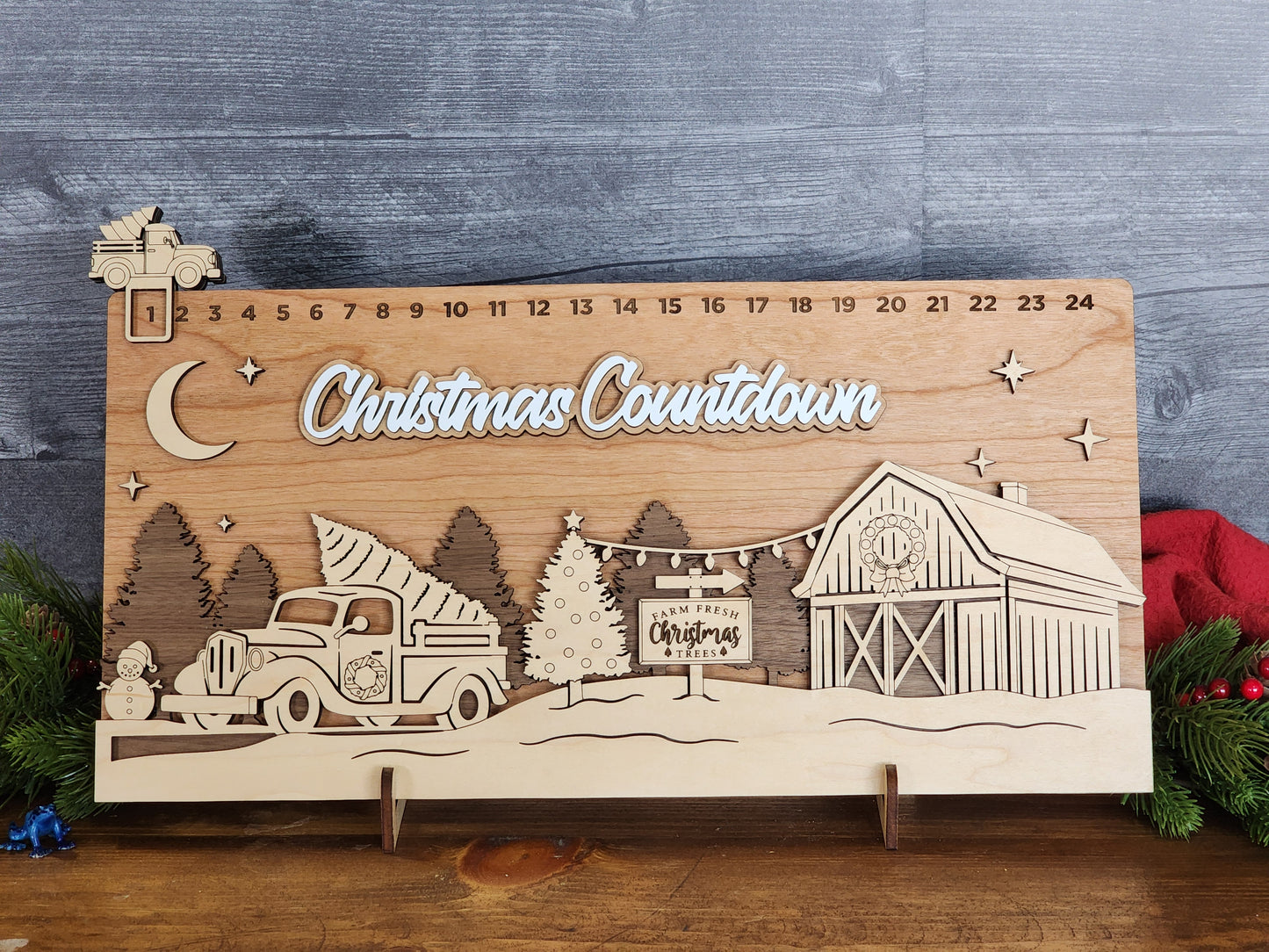 Farm Christmas Countdown