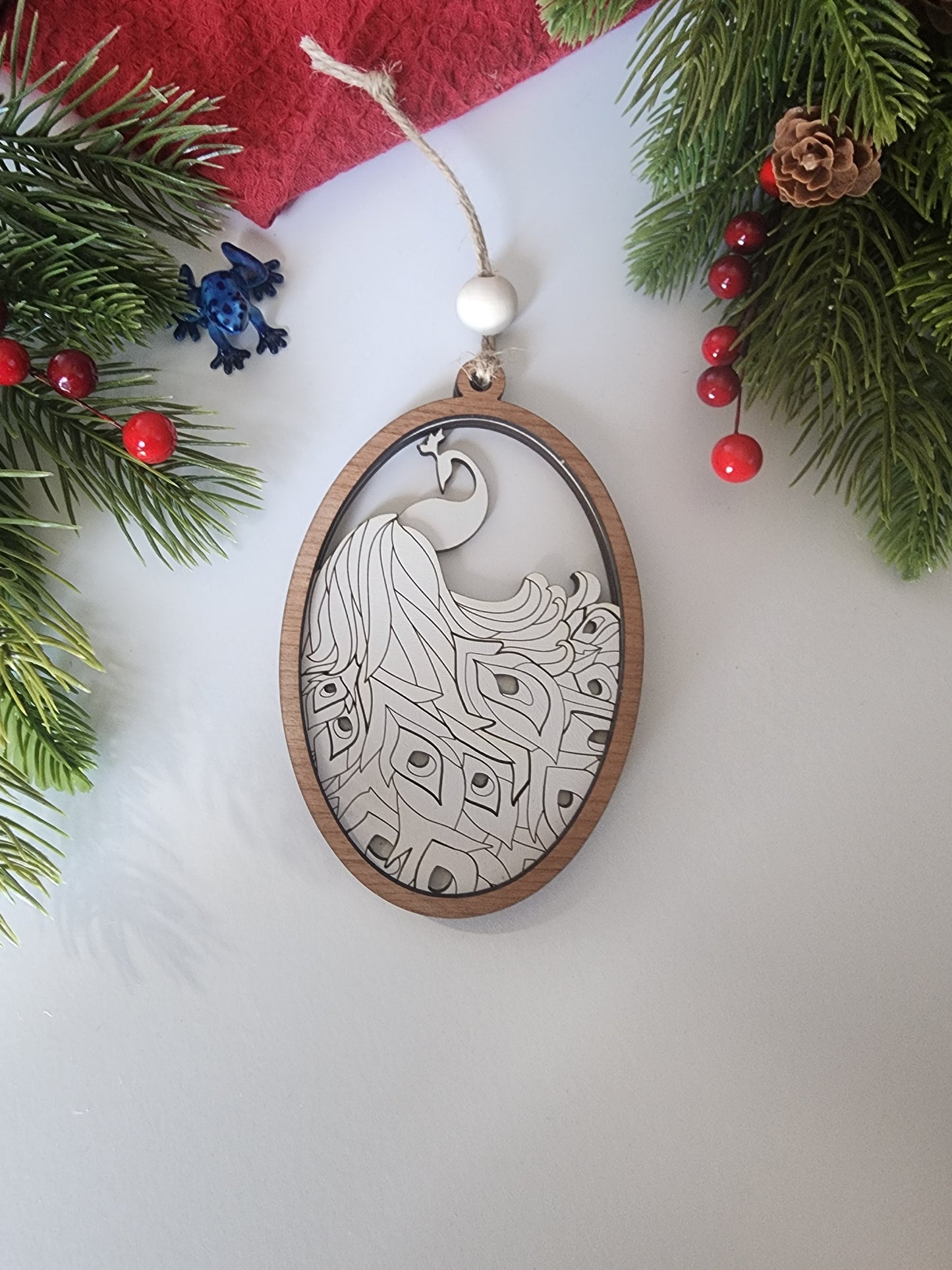 Peacock Ornament