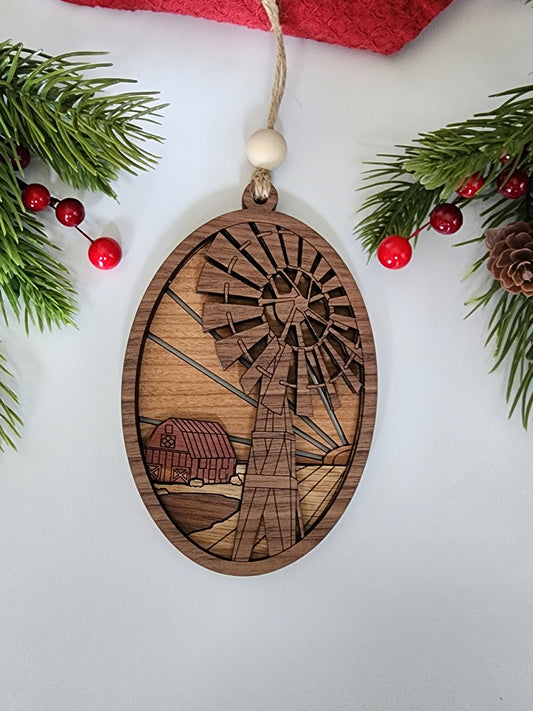 Windmill Ornament