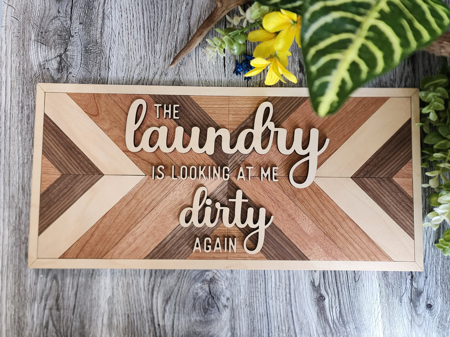 Dirty Laundry Sign