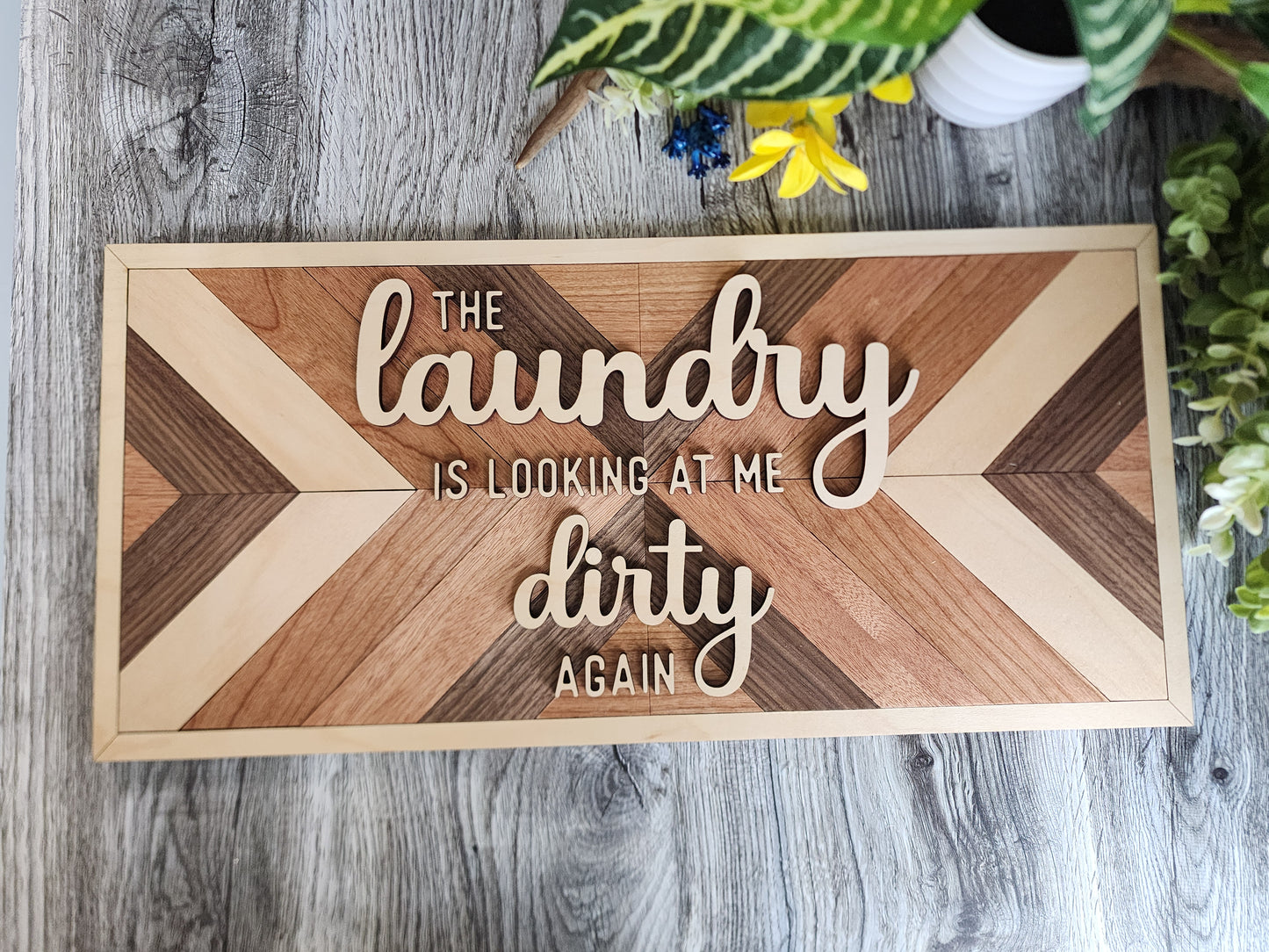 Dirty Laundry Sign