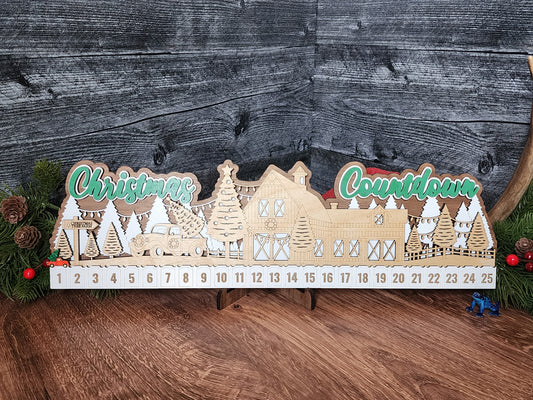 Farm Christmas Countdown