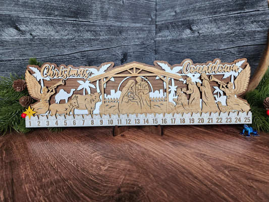 Nativity Christmas Countdown 2