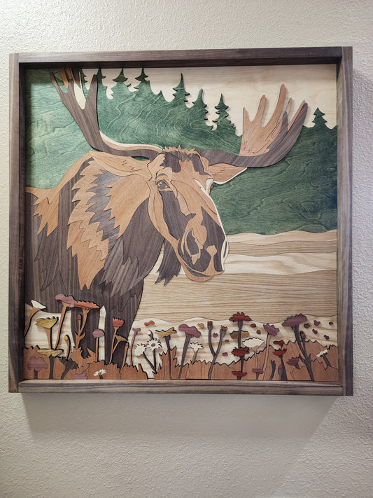 Moose Showstopper Wall Art
